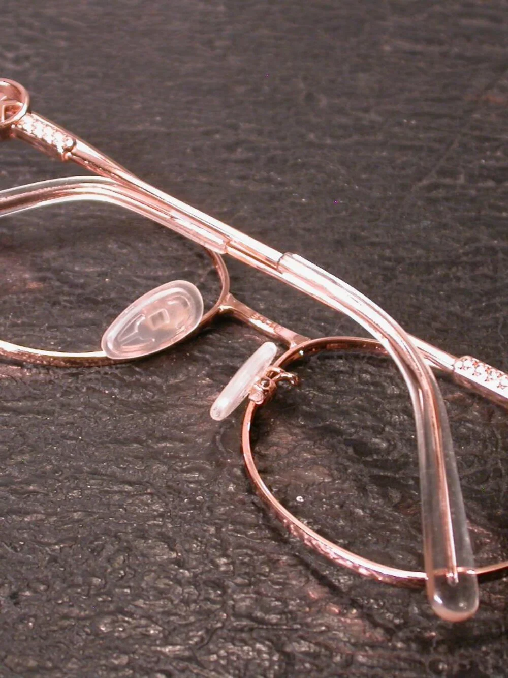 Michael Kors Florence Clear and Gold Eyeglasses Frames